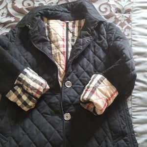 Black Burberry jacket
